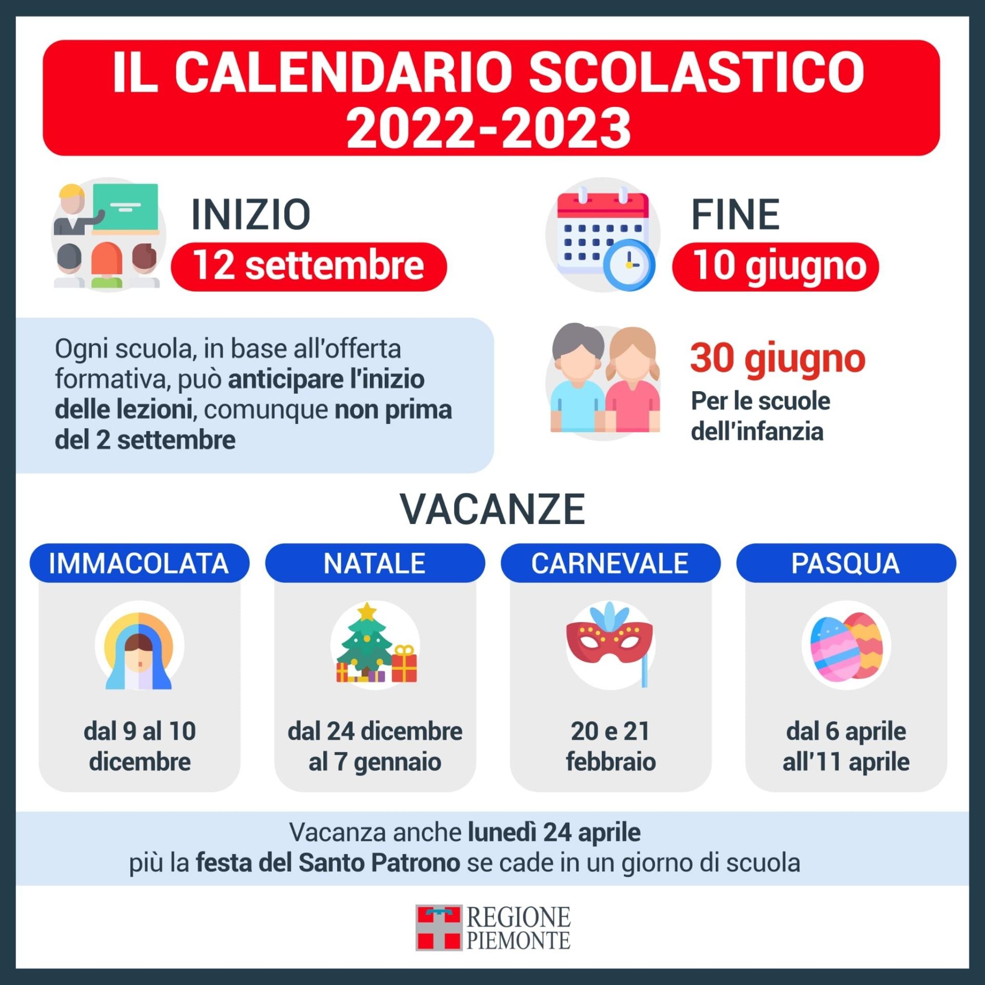 AVVISO: PUBBLICAZIONE CALENDARIO SCOLASTICO 22-23 E RELATIVE MODIFICHE