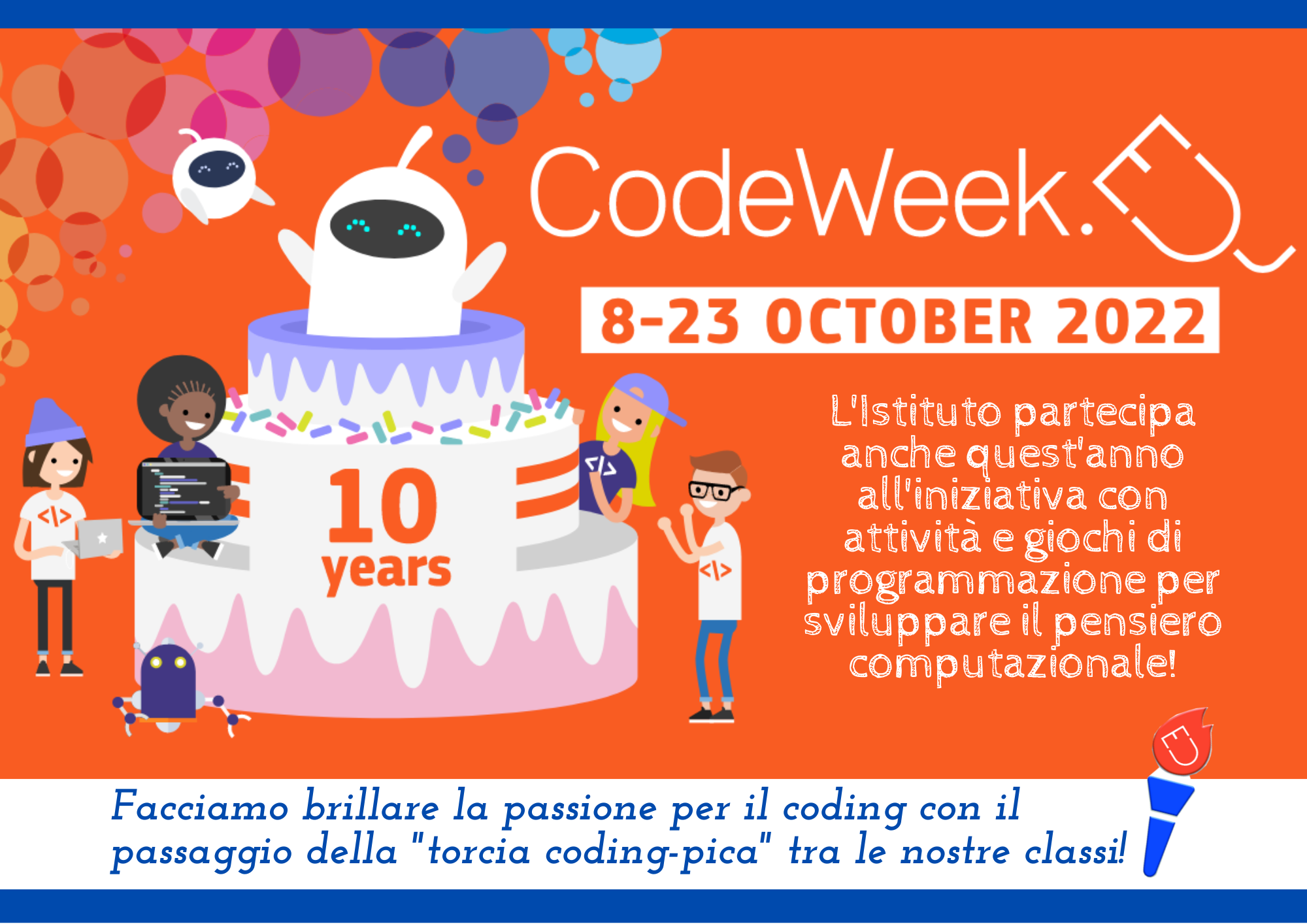 Europe code week festeggia 10 anni